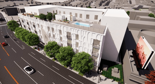 New Mixed-Use Development Unveiled for 2511 Sunset Boulevard in Silver Lake